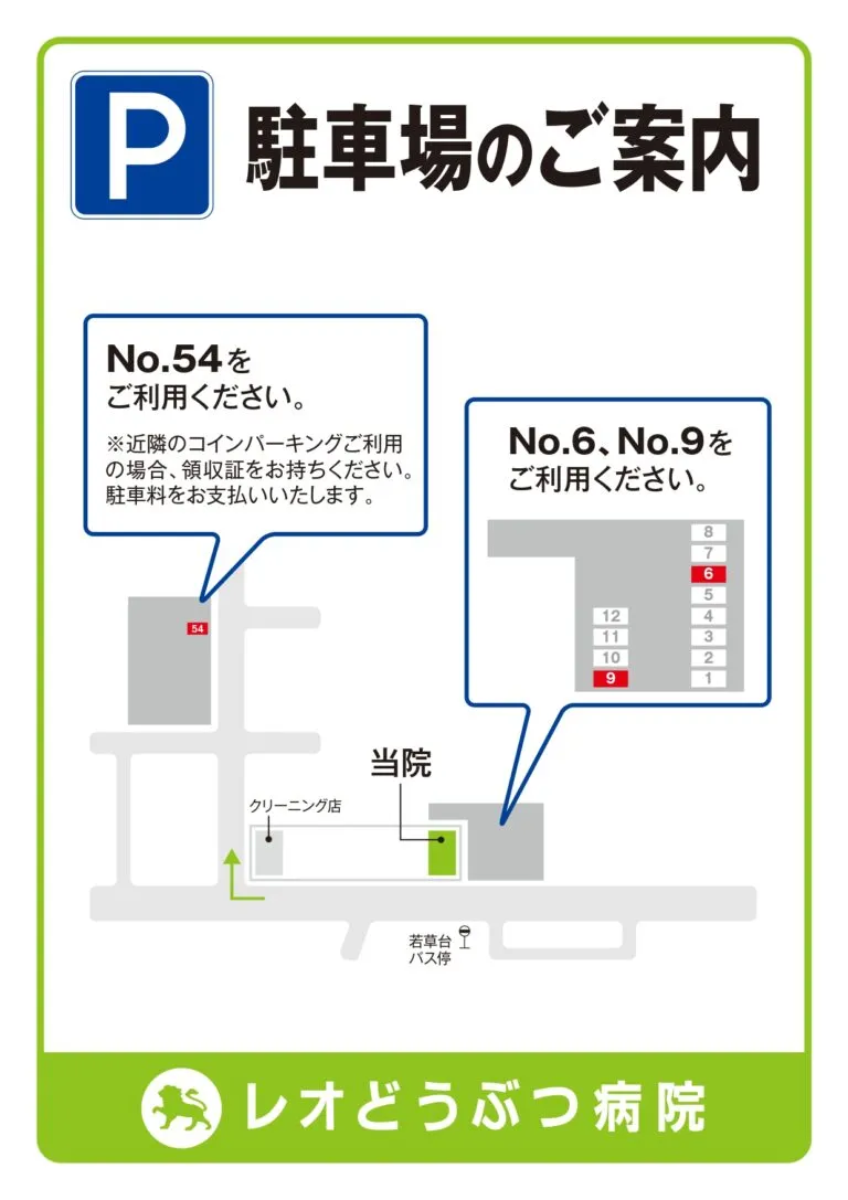 駐車場のご案内